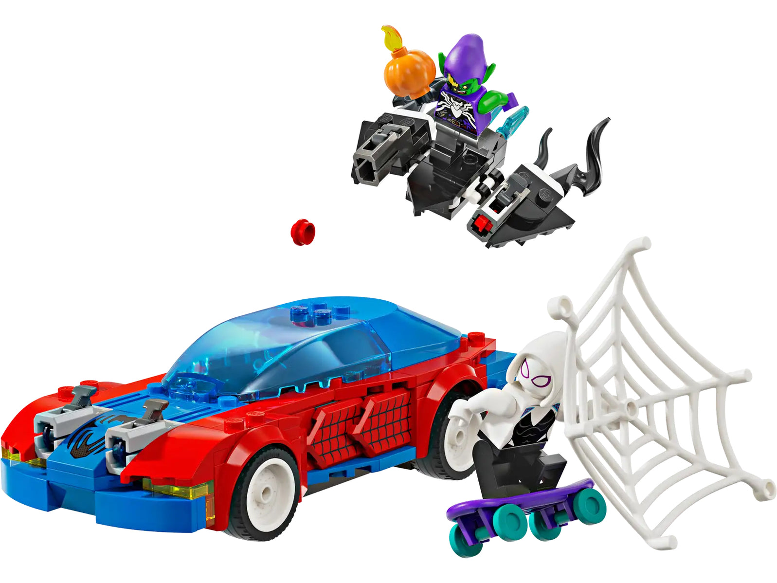 Spider-Man Race Car & Venom Green Goblin – jaZams