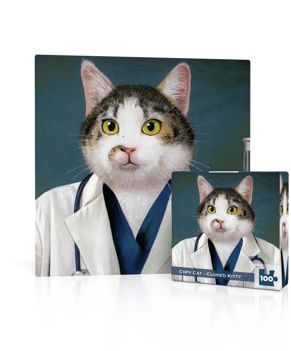 Copy Cat - Cloned Kitty 100pc Mini Puzzle – jaZams