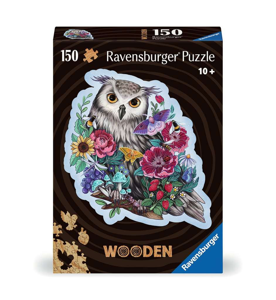 Mysterious Owl Wood 150pc Puzzle – jaZams