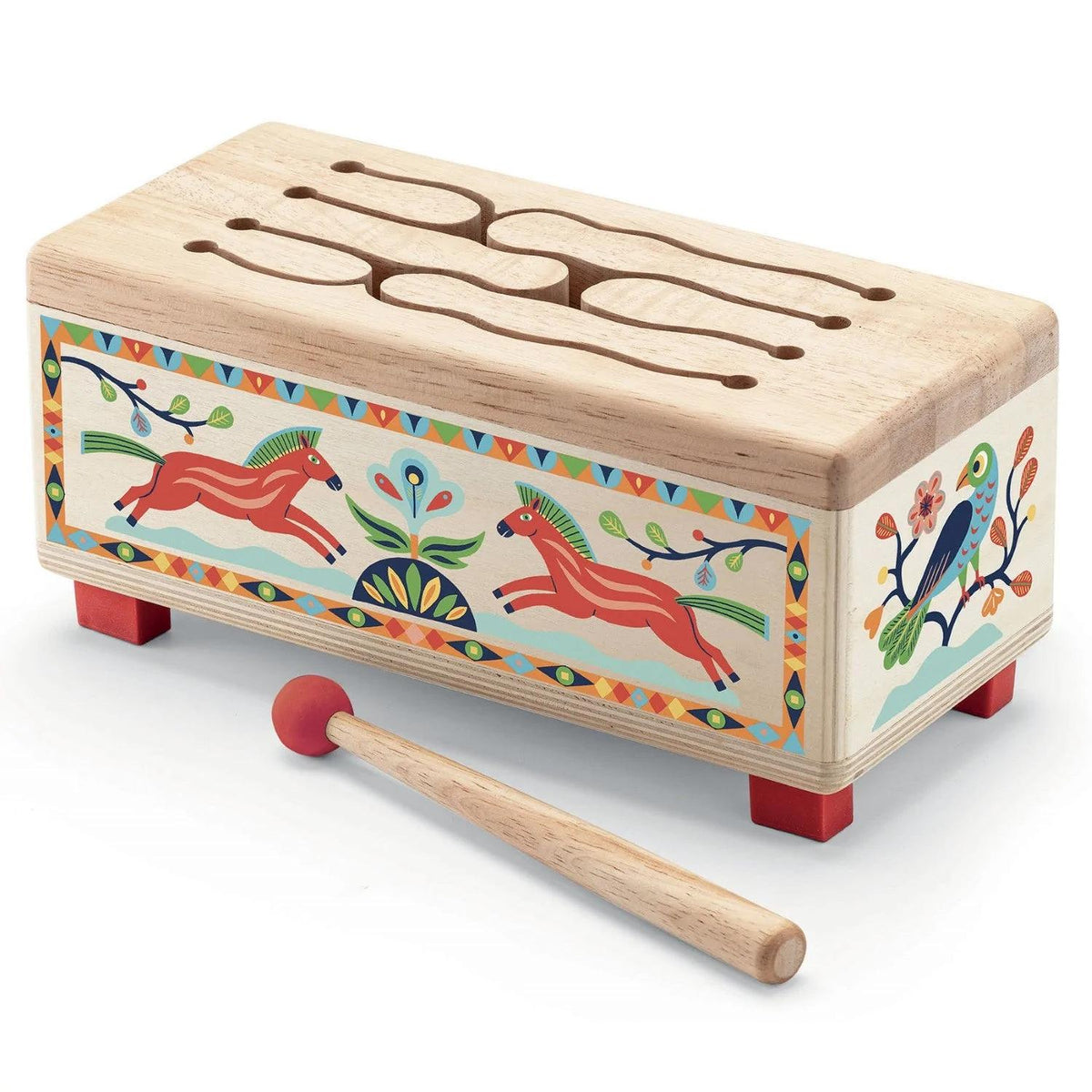 WOODEN DRUM ANIMAMBO – jaZams