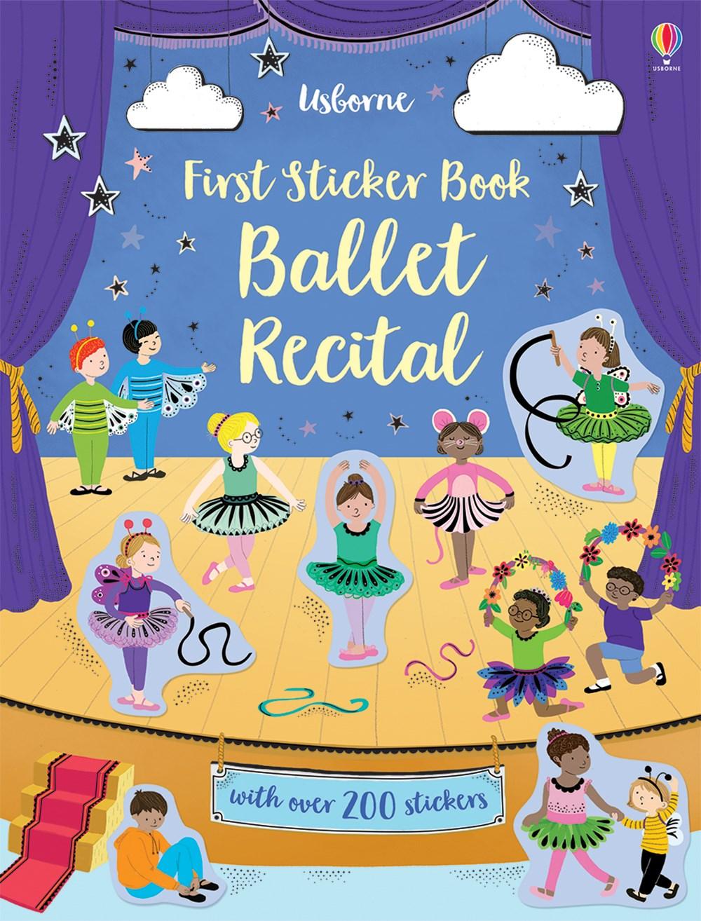 FIRST STICKER BOOK BALLET RECITAL – jaZams