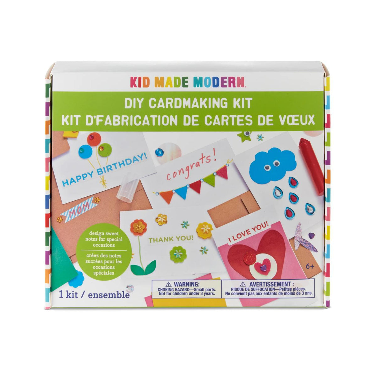 DIY Card Making Kit by Kid Made Modern – the blue béret