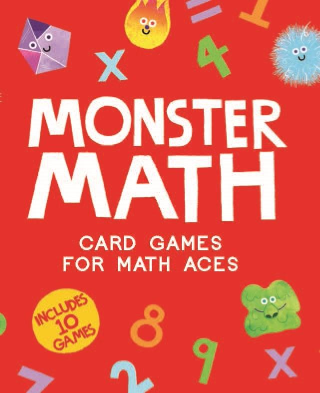 MONSTER MATH CARD GAMES FOR MATH ACES – jaZams