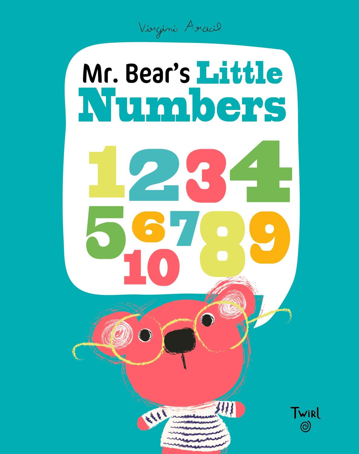 Mr Letters/numbers MR BEARS LITTLE NUMBERS – jaZams